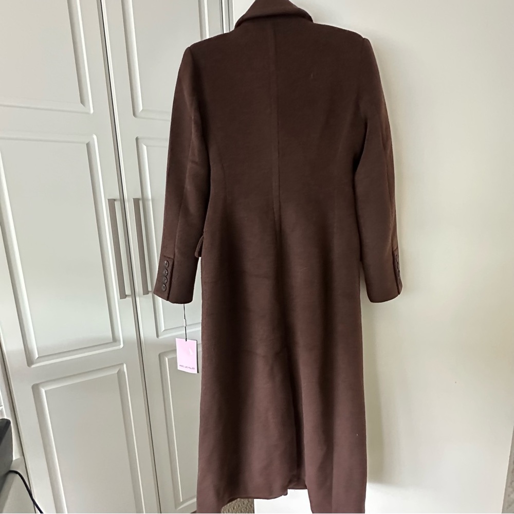 Avec Les Filles Chocolate Brown Coat - Picture 4 of 8